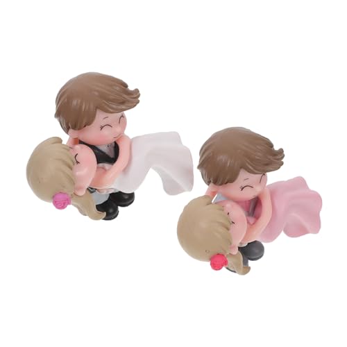 BESPORTBLE 2Paare Statuen Kuchenschmuck Figuren Für Geburtstagskuchen Hochwertige Dekoration Für Torten Und Langlebig DIY BESPORTBLE 2Paare Statuen Kuchenschmuck Figuren Für Geburtstagskuchen Hochwertige Dekoration Für Torten Und Langlebig DIY von BESPORTBLE