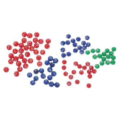 BESPORTBLE Nummeriertes Tombola-Bingo-Spiel Für Jungen Und Mädchen Erwachsene Hochzeitsfeiern Nahtlose Kunststoffzahlen von BESPORTBLE