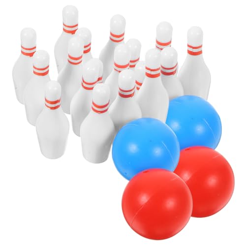 BESPORTBLE 2Sätze Bowling Für Miniaturhäuser Mit Roten Und Blauen Bällen Sowie Pins Dekoration Für Mini Und Spielzeughaus BESPORTBLE 2Sätze Bowling Für Miniaturhäuser Mit Roten Und Blauen Bällen Sowie Pins Dekoration Für Mini Und Spielzeughaus von BESPORTBLE