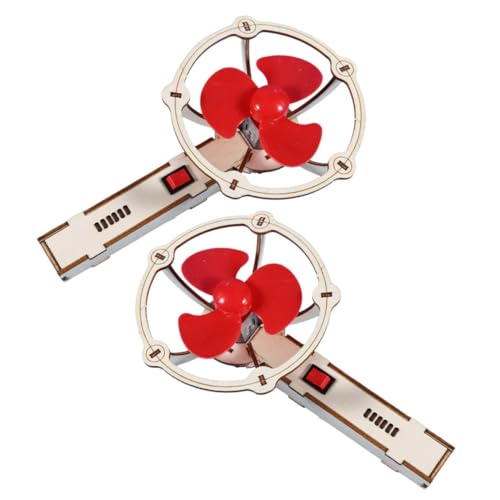 BESPORTBLE 2Sätze DIY Handheld Fan Toy Für Wissenschaftliches Experimentierspielzeug Kreatives Bastelspielzeug Für Jungen Und Ab Jahren Lernspielzeug Für Kleine BESPORTBLE 2Sätze DIY Handheld Fan Toy Für Wissenschaftliches Experimentierspielzeug Kreatives Bastelspielzeug Für Jungen Und Ab Jahren Lernspielzeug Für Kleine von BESPORTBLE