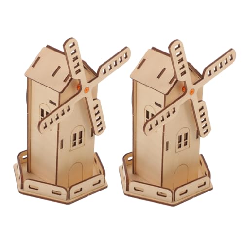 BESPORTBLE 2Sätze DIY Solar Windmühlen Bausatz für Holzspielzeug Einfach zu Montieren Stem Lernspielzeug für Jungen und Nachhaltige BESPORTBLE 2Sätze DIY Solar Windmühlen Bausatz für Holzspielzeug Einfach zu Montieren Stem Lernspielzeug für Jungen und Nachhaltige von BESPORTBLE