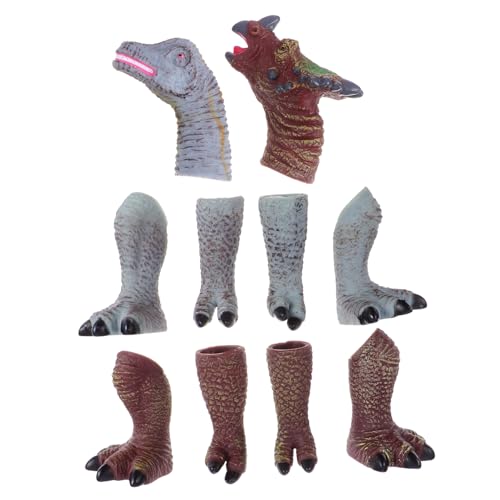 BESPORTBLE 2Sätze Dinosaurier Fingerpuppen Set Für Weiche Sichere Vinyl Handpuppen Für Kreative Rollenspiele Und Interaktives Lernen Für Zuhause Kindergarten Und Schule BESPORTBLE 2Sätze Dinosaurier Fingerpuppen Set Für Weiche Sichere Vinyl Handpuppen Für Kreative Rollenspiele Und Interaktives Lernen Für Zuhause Kindergarten Und Schule von BESPORTBLE