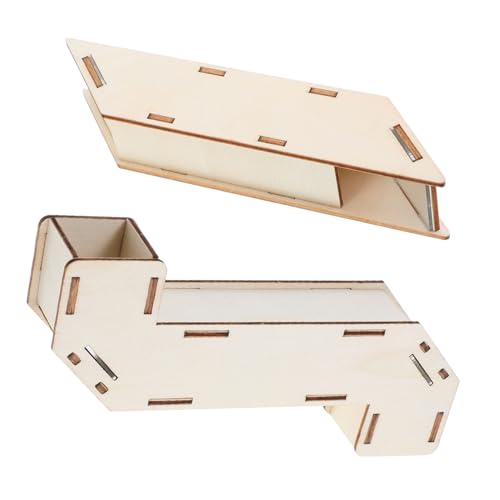 BESPORTBLE 2Sätze Experimentierkasten Holz Lernspielzeug für Naturwissenschaften DIY Bausatz für Zuhause und Outdoor Sicheres und Einfaches Zusammenbauen für Junge BESPORTBLE 2Sätze Experimentierkasten Holz Lernspielzeug für Naturwissenschaften DIY Bausatz für Zuhause und Outdoor Sicheres und Einfaches Zusammenbauen für Junge von BESPORTBLE