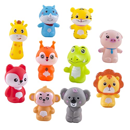 BESPORTBLE 2Sätze Fingerpuppen Tierpuppen Für Kleinkinder Figuren Für Geschichtenerzählen Und Rollenspiele Flexibles Kinderfreundliches Vinyl Für Eltern Junge Mädchen Interaktion Und Kreative von BESPORTBLE