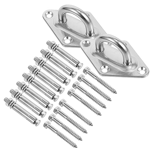 BESPORTBLE 2Sätze Förmiger Haken Deckenhaken für Schwerlastanwendungen für Schaukeln Ringe Hängesessel Deckenhalterung mit Hoher BESPORTBLE 2Sätze Förmiger Haken Deckenhaken für Schwerlastanwendungen für Schaukeln Ringe Hängesessel Deckenhalterung mit Hoher von BESPORTBLE