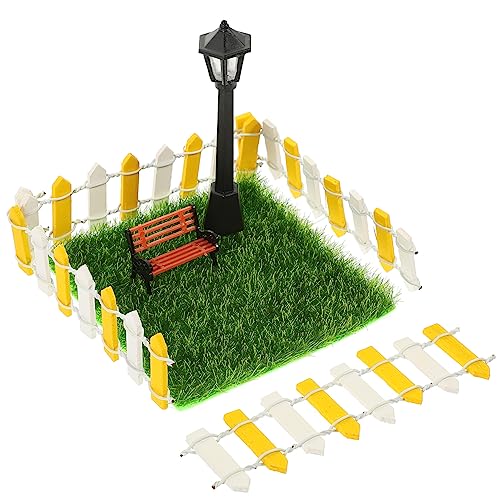 BESPORTBLE 2Sätze Garten Mit Straßenlaterne Und Bank Teiliges Puppenhaus Zubehör Für Kreative Gartenlandschaften Und Innenhof Dekoration BESPORTBLE 2Sätze Garten Mit Straßenlaterne Und Bank Teiliges Puppenhaus Zubehör Für Kreative Gartenlandschaften Und Innenhof Dekoration von BESPORTBLE