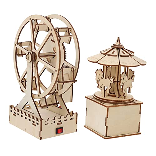 BESPORTBLE 2Sätze Holz Puzzle für Wissenschaftliches DIY Kreativität Einfache Montage Geburtstagsgeschenk Teiliges für Kleine Hände BESPORTBLE 2Sätze Holz Puzzle für Wissenschaftliches DIY Kreativität Einfache Montage Geburtstagsgeschenk Teiliges für Kleine Hände von BESPORTBLE