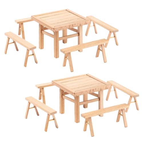 BESPORTBLE 2Sätze Holzspielzeug Teiliges Möbelmodell für Minihäuser DIY und Hocker für Kreative Dekoration und Montage von Holzmöbeln und Langlebig BESPORTBLE 2Sätze Holzspielzeug Teiliges Möbelmodell für Minihäuser DIY und Hocker für Kreative Dekoration und Montage von Holzmöbeln und Langlebig von BESPORTBLE