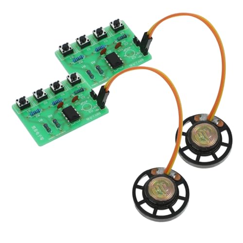 BESPORTBLE 2Sätze Lötkit Projekt Für Elektronische Oszillator DIY Elektronisches Lernprojekt Bausatz Für Kreative Lötübungen Und Spaß Beim Basteln von BESPORTBLE