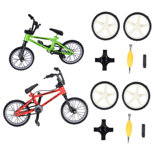 BESPORTBLE 2Sätze Mini Fahrradspielzeug aus Aluminiumlegierung Fingerbike Tischspielzeug für Pädagogisches und Dekoratives für Fahrradwettbewerbe BESPORTBLE 2Sätze Mini Fahrradspielzeug aus Aluminiumlegierung Fingerbike Tischspielzeug für Pädagogisches und Dekoratives für Fahrradwettbewerbe von BESPORTBLE