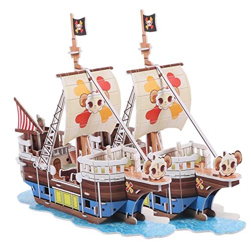 BESPORTBLE 2Sätze Puzzle Modellbausatz Piratenschiff aus Papier Pädagogisches DIY für Erwachsene Kreatives Bastelspielzeug Fantasie und Kreativität BESPORTBLE 2Sätze Puzzle Modellbausatz Piratenschiff aus Papier Pädagogisches DIY für Erwachsene Kreatives Bastelspielzeug Fantasie und Kreativität von BESPORTBLE