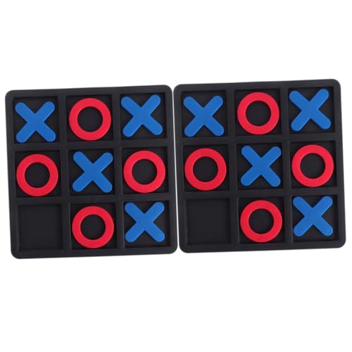 BESPORTBLE 2Sätze Schachbrett Spielspielzeug Für Interaktives Xo Schachspiel Frühkindliches Lernspielzeug Fördert Denkfähigkeiten Und Strategisches BESPORTBLE 2Sätze Schachbrett Spielspielzeug Für Interaktives Xo Schachspiel Frühkindliches Lernspielzeug Fördert Denkfähigkeiten Und Strategisches von BESPORTBLE