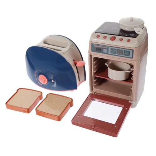 BESPORTBLE 2Sätze Teiliges Küchenspielzeug mit Mini Ofen und Brotmaschine für Kreatives Rollenspiel Fördert Kognitive Fähigkeiten und Kreativität für Jungen BESPORTBLE 2Sätze Teiliges Küchenspielzeug mit Mini Ofen und Brotmaschine für Kreatives Rollenspiel Fördert Kognitive Fähigkeiten und Kreativität für Jungen von BESPORTBLE
