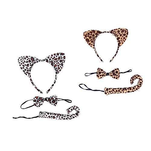 BESPORTBLE 2Sätze Tierkostüm Für Teiliges Mit Katzenohren Haarreif Fliege Zubehör Für Fasching Karneval Halloween BESPORTBLE 2Sätze Tierkostüm Für Teiliges Mit Katzenohren Haarreif Fliege Zubehör Für Fasching Karneval Halloween von BESPORTBLE