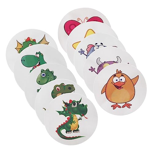 BESPORTBLE 2Sätze Töpfchen Trainingsaufkleber Wiederverwendbare Farbwechsel Aufkleber für Kleinkinder Motivierende Designs für Jungen von BESPORTBLE