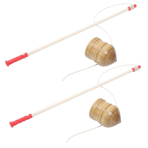 BESPORTBLE 2Sätze Traditionelles Holzspielzeug Authentische Seil Gyros für Erwachsene aus Hochwertigem Holz Fördert die Eltern Junge Mädchen Beziehung und Kreatives BESPORTBLE 2Sätze Traditionelles Holzspielzeug Authentische Seil Gyros für Erwachsene aus Hochwertigem Holz Fördert die Eltern Junge Mädchen Beziehung und Kreatives von BESPORTBLE