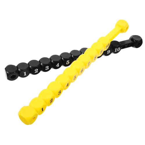 BESPORTBLE 2St Tischfußball-Torschütze Fußball rot und Fußballtisch Punktzahl Spiel Tischfußball-Zähler Tischfußball-Punktezähler multifunktionale Scorekeeper-Bars Tischfußball-Marker Plastik von BESPORTBLE