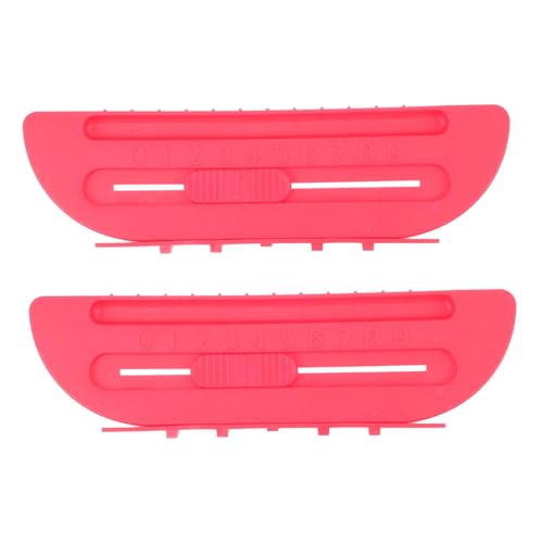 BESPORTBLE 2pcs Mehrzweck Hockey Marker Rot Kompakte Robuste Zähler Für Tisch Spiele Wie von BESPORTBLE