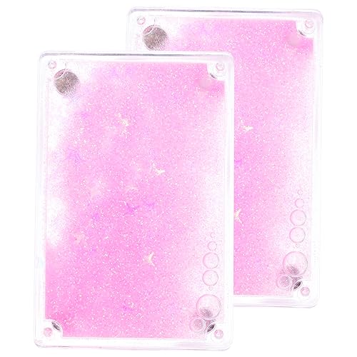 BESPORTBLE 2Stücke Acryl Kartenhalter mit Magnet DIY Treibsand Design für Sportkarten Fußballkarten Sammelkarten Langlebig und Kreativ für Bastel Fans BESPORTBLE 2Stücke Acryl Kartenhalter mit Magnet DIY Treibsand Design für Sportkarten Fußballkarten Sammelkarten Langlebig und Kreativ für Bastel Fans von BESPORTBLE