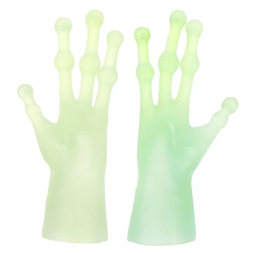 BESPORTBLE 2Stücke Alien Fingerhandschuhe Lustige Fingerabdeckungen Für Cosplay Und Halloween Partys von BESPORTBLE