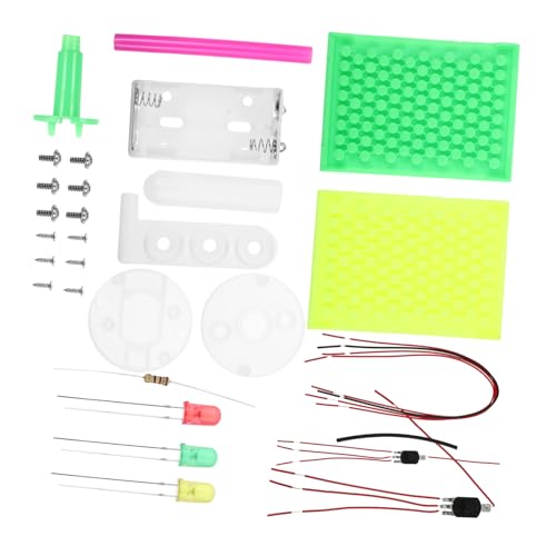 BESPORTBLE 2Stücke Ampelspielzeug für Handgemachte DIY Technologie Lernspielzeug für Wissenschaftliche Experimente Fördert Kognitive Fähigkeiten und Zufällige Farben von BESPORTBLE