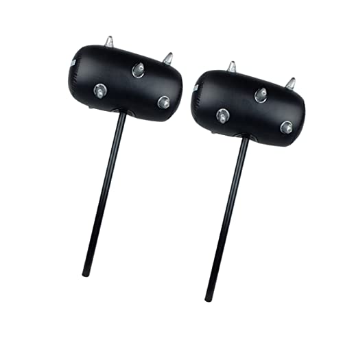 BESPORTBLE 2Stücke Aufblasbare Hammer Für PVC Hammerspielzeug Party Requisite Und Sicher Für Spiele Und Veranstaltungen von BESPORTBLE