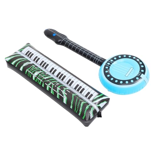 BESPORTBLE 2Stücke Aufblasbare Musikinstrumente Aufblasbares Partyspielzeug Tragbares Inflationsinstrument Elektronische Tastatur Und Banjo Für Disco Und Hip Hop Partys BESPORTBLE 2Stücke Aufblasbare Musikinstrumente Aufblasbares Partyspielzeug Tragbares Inflationsinstrument Elektronische Tastatur Und Banjo Für Disco Und Hip Hop Partys von BESPORTBLE