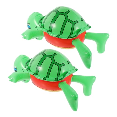 BESPORTBLE 2Stücke Aufblasbare Schildkröten Ballons Farbenfrohe Dekoration für Wasserspielzeug für Geburtstagsfeiern Leicht Transportierbar und Gestaltet BESPORTBLE 2Stücke Aufblasbare Schildkröten Ballons Farbenfrohe Dekoration für Wasserspielzeug für Geburtstagsfeiern Leicht Transportierbar und Gestaltet von BESPORTBLE