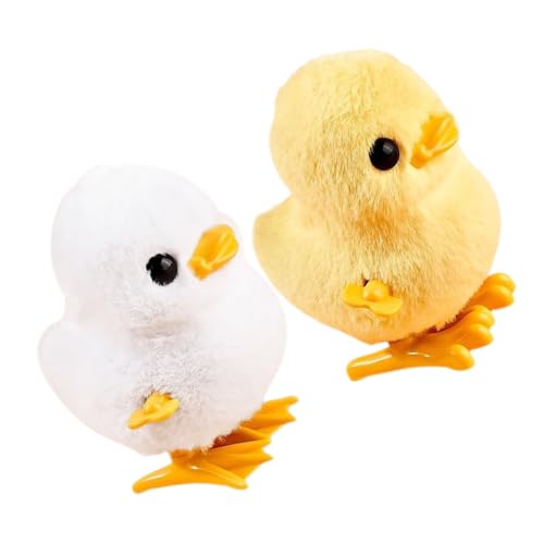 BESPORTBLE 2Stücke Aufziehspielzeug Tiere Kawaii Für Hochwertiges Tierspielzeug Lustiges Hüpftier Für Zuhause Kleines Gelbes Und Weißes BESPORTBLE 2Stücke Aufziehspielzeug Tiere Kawaii Für Hochwertiges Tierspielzeug Lustiges Hüpftier Für Zuhause Kleines Gelbes Und Weißes von BESPORTBLE