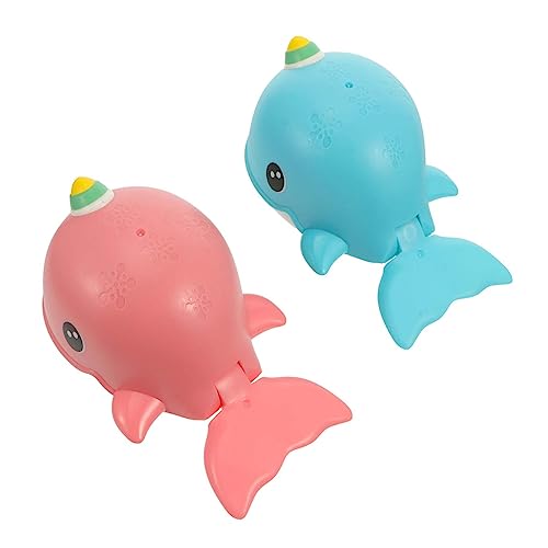 BESPORTBLE 2Stücke Badespielzeug für Kleinkinder Aufziehbares Wasserspielzeug für Badewanne Pool Kleine Hände von BESPORTBLE
