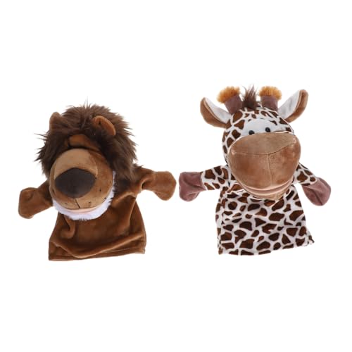 BESPORTBLE 2Stücke Cartoon Handpuppen Interaktive Plüschspielzeuge für Eltern Junge Mädchen Aktivitäten für Rollenspiele und Kreative Lernspiele mit und REH BESPORTBLE 2Stücke Cartoon Handpuppen Interaktive Plüschspielzeuge für Eltern Junge Mädchen Aktivitäten für Rollenspiele und Kreative Lernspiele mit und REH von BESPORTBLE