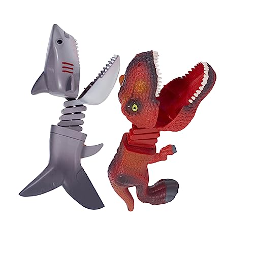 BESPORTBLE 2Stücke Cartoon Tier Manipulator Clip Lustige Streich Requisiten Mit Dinosaurier Für Partys Und Kreative Spiele Zufällige Farben von BESPORTBLE