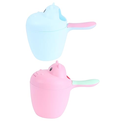 BESPORTBLE 2Stücke Cartoon Waschbecher für Junge Mädchen Roter und Blauer Badewasserlöffel mit Bärendesign Ergonomisches Wasserwerkzeug für Sicheres Waschen Badewanne BESPORTBLE 2Stücke Cartoon Waschbecher für Junge Mädchen Roter und Blauer Badewasserlöffel mit Bärendesign Ergonomisches Wasserwerkzeug für Sicheres Waschen Badewanne von BESPORTBLE