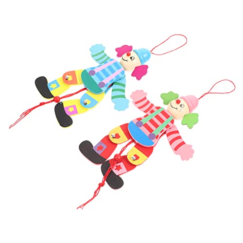 BESPORTBLE 2Stücke Clown Marionette Puppen Interaktive Holzspielzeuge für Lustige Puppen für Dialogspiele und Kreative Aufführungen Farblich Zufällig BESPORTBLE 2Stücke Clown Marionette Puppen Interaktive Holzspielzeuge für Lustige Puppen für Dialogspiele und Kreative Aufführungen Farblich Zufällig von BESPORTBLE