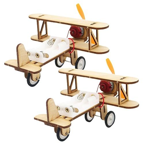 BESPORTBLE 2Stücke DIY Holz Flugzeug Modellbau Handgefertigtes Elektrisches Für Kreative Bastelprojekte Für Jungen Und Fördert Fantasie Und Kreativität BESPORTBLE 2Stücke DIY Holz Flugzeug Modellbau Handgefertigtes Elektrisches Für Kreative Bastelprojekte Für Jungen Und Fördert Fantasie Und Kreativität von BESPORTBLE