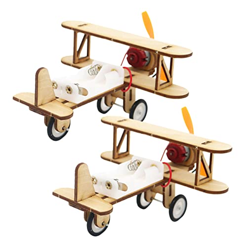 BESPORTBLE 2Stücke DIY Holzflugzeug Spielzeugset Teiliges Montage Modell Für Puzzlespielzeug Hand Augen Koordination Dekoratives Holzhandwerk Für Kreative BESPORTBLE 2Stücke DIY Holzflugzeug Spielzeugset Teiliges Montage Modell Für Puzzlespielzeug Hand Augen Koordination Dekoratives Holzhandwerk Für Kreative von BESPORTBLE