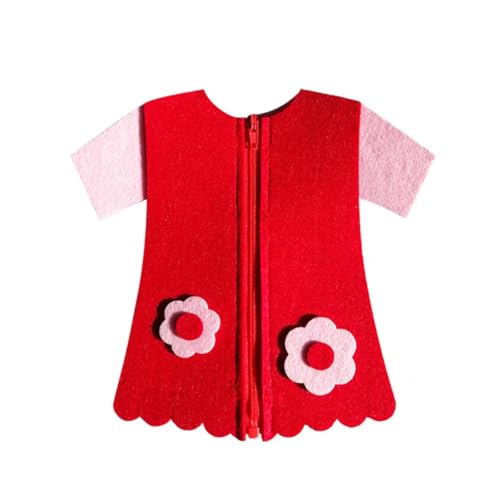BESPORTBLE 2Stücke DIY Reißverschluss für Pädagogisches Kleidungsstück Interaktives Stoffspielzeug Frühe Erziehung Fördert die Motorik und Kreativität Rot Gelb BESPORTBLE 2Stücke DIY Reißverschluss für Pädagogisches Kleidungsstück Interaktives Stoffspielzeug Frühe Erziehung Fördert die Motorik und Kreativität Rot Gelb von BESPORTBLE