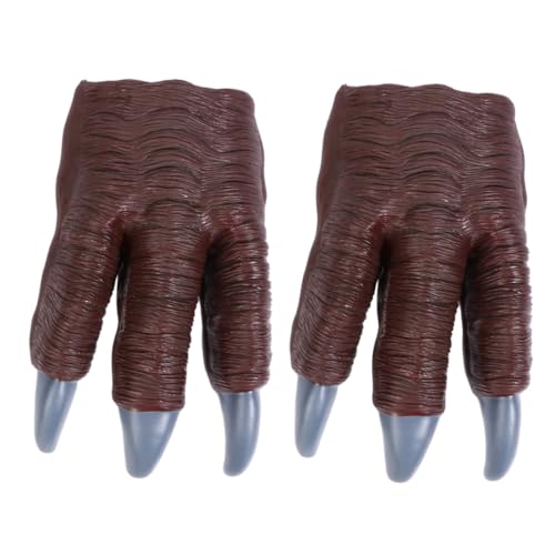 BESPORTBLE 2Stücke Dinosaurier Pfotenhandschuhe für Cosplay Umweltfreundliche Spielzeugkrallen für Kreative Rollenspiele und Partys für Erwachsene mit Blauen Nägeln BESPORTBLE 2Stücke Dinosaurier Pfotenhandschuhe für Cosplay Umweltfreundliche Spielzeugkrallen für Kreative Rollenspiele und Partys für Erwachsene mit Blauen Nägeln von BESPORTBLE