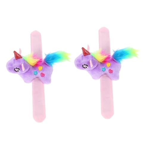 BESPORTBLE 2Stücke Einhorn Slap Armbänder Kuschelige Tier Slap Armbänder Für Party Plüsch Einhorn Armbänder Farben Feiern Und Dekoration BESPORTBLE 2Stücke Einhorn Slap Armbänder Kuschelige Tier Slap Armbänder Für Party Plüsch Einhorn Armbänder Farben Feiern Und Dekoration von BESPORTBLE