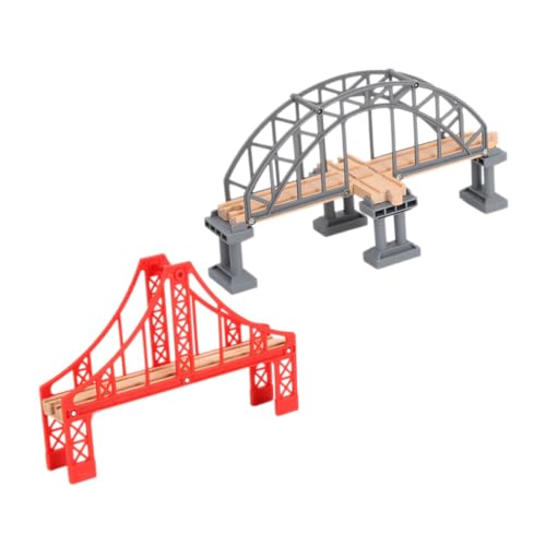 BESPORTBLE 2Stücke Eisenbahnbrücke Kleine Tragflächenbrücke Für Holzspielzeuge Für Kreative Bahnanlagen Einfach Zu Montieren Und Langlebig BESPORTBLE 2Stücke Eisenbahnbrücke Kleine Tragflächenbrücke Für Holzspielzeuge Für Kreative Bahnanlagen Einfach Zu Montieren Und Langlebig von BESPORTBLE