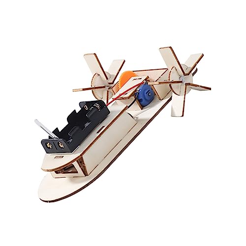 BESPORTBLE 2Stücke Elektrisches Holz Boot Montage Puzzle Pädagogisches DIY Wissenschaft Experiment Für Modellbau Für Kreative Und Spielspaß BESPORTBLE 2Stücke Elektrisches Holz Boot Montage Puzzle Pädagogisches DIY Wissenschaft Experiment Für Modellbau Für Kreative Und Spielspaß von BESPORTBLE