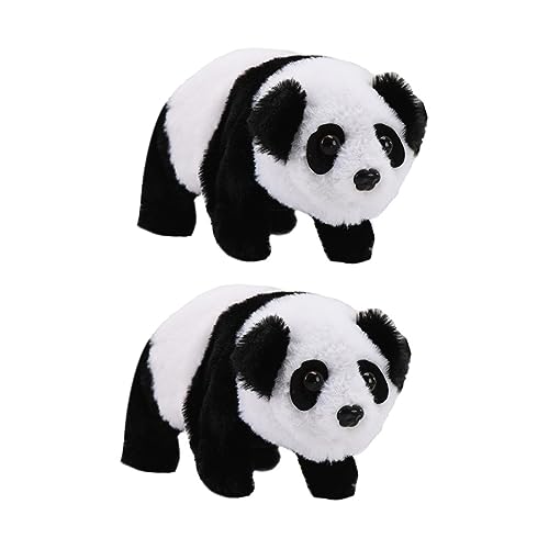 BESPORTBLE 2Stücke Elektrisches Panda Simulation Plüsch Panda für Bewegliches Kuscheltier mit Geräuschen Lernen für Junge Mädchen BESPORTBLE 2Stücke Elektrisches Panda Simulation Plüsch Panda für Bewegliches Kuscheltier mit Geräuschen Lernen für Junge Mädchen von BESPORTBLE