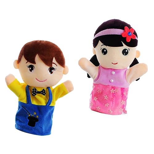 BESPORTBLE 2Stücke Familien Handpuppen Interaktive Puppen Für Sicherem Fördert Kommunikation Und Kreativität Für Geschichtenerzählen Und Rollenspiele BESPORTBLE 2Stücke Familien Handpuppen Interaktive Puppen Für Sicherem Fördert Kommunikation Und Kreativität Für Geschichtenerzählen Und Rollenspiele von BESPORTBLE