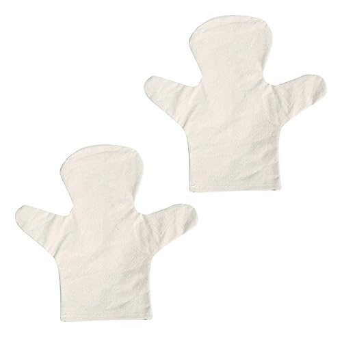 BESPORTBLE 2Stücke Fingerpuppen Materialpaket Für Weiße Fingerpuppen Kreative DIY Bemalung Sicheres Und Langlebiges Zubehör Für Fantasievolles Und Puppentheater von BESPORTBLE