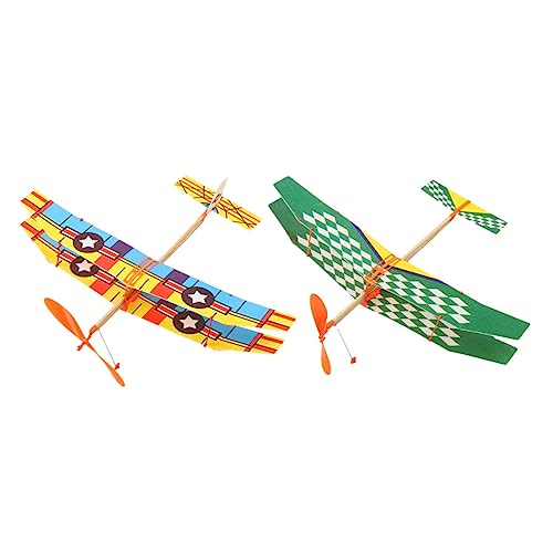 BESPORTBLE 2Stücke Flugzeugspielzeug Aus Gummiband Outdoor Für Zufälliges Muster Kleine Flugzeugliebhaber BESPORTBLE 2Stücke Flugzeugspielzeug Aus Gummiband Outdoor Für Zufälliges Muster Kleine Flugzeugliebhaber von BESPORTBLE