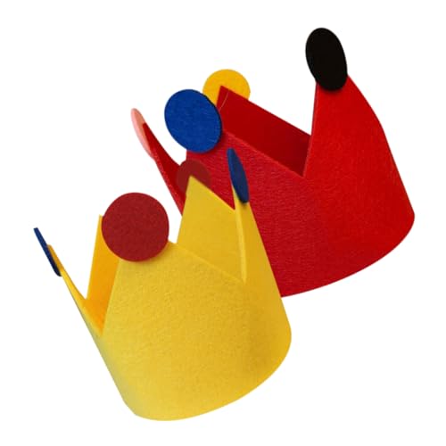 BESPORTBLE 2Stücke Geburtstagshüte Aus Filz Für Kronenhüte Für Kindergeburtstag Für Fotos Und Feiern Und Partyhüte Für Kindergeburtstagsfeiern BESPORTBLE 2Stücke Geburtstagshüte Aus Filz Für Kronenhüte Für Kindergeburtstag Für Fotos Und Feiern Und Partyhüte Für Kindergeburtstagsfeiern von BESPORTBLE