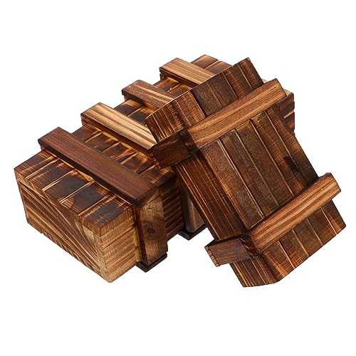 BESPORTBLE 2Stücke Gehirn Teaser Puzzle Box Holzspielzeug mit Geheimen Fächern für Freunde Fördert Kreativität und Spaß Beim Knobeln Sicher und Tragbar BESPORTBLE 2Stücke Gehirn Teaser Puzzle Box Holzspielzeug mit Geheimen Fächern für Freunde Fördert Kreativität und Spaß Beim Knobeln Sicher und Tragbar von BESPORTBLE