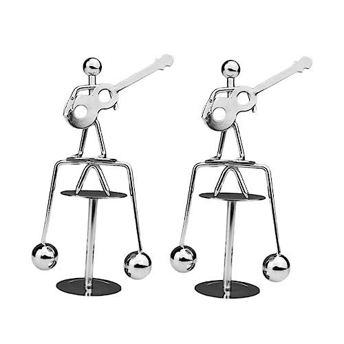 BESPORTBLE 2Stücke Gitarre und Mann Balance Physik für Zuhause Modell mit Design für Schreibtisch und Wohnzimmer von BESPORTBLE