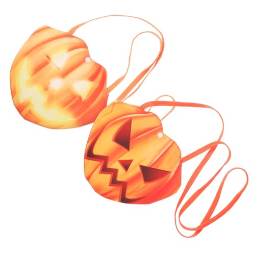 BESPORTBLE 2Stücke Halloween Geschenkverpackungsbeutel Mit Muster Tragetasche Für Süßigkeiten Halloween Feiern Kostümpartys von BESPORTBLE