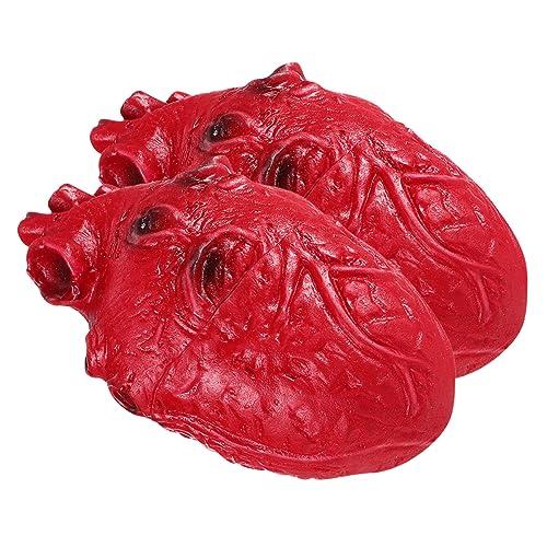 BESPORTBLE 2Stücke Halloween Herz Deko Falsche Herzen Ornament Für Gruselige Partys Und Dekorationen Halloween Versorgung Für Schaurige BESPORTBLE 2Stücke Halloween Herz Deko Falsche Herzen Ornament Für Gruselige Partys Und Dekorationen Halloween Versorgung Für Schaurige von BESPORTBLE
